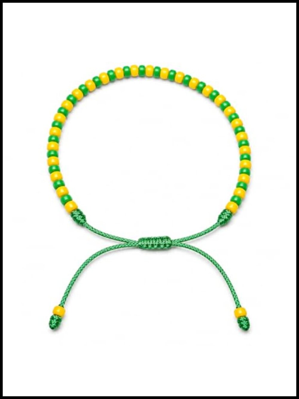 Adjustable Beaded Thread Bracelet Yoruba Orisha Spiritual Religious Protection